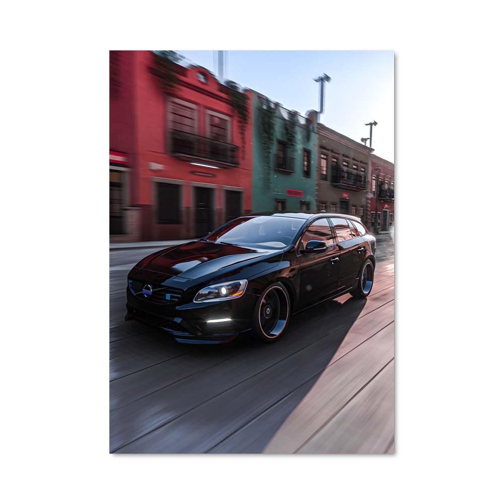 Poster V polestar élégant
